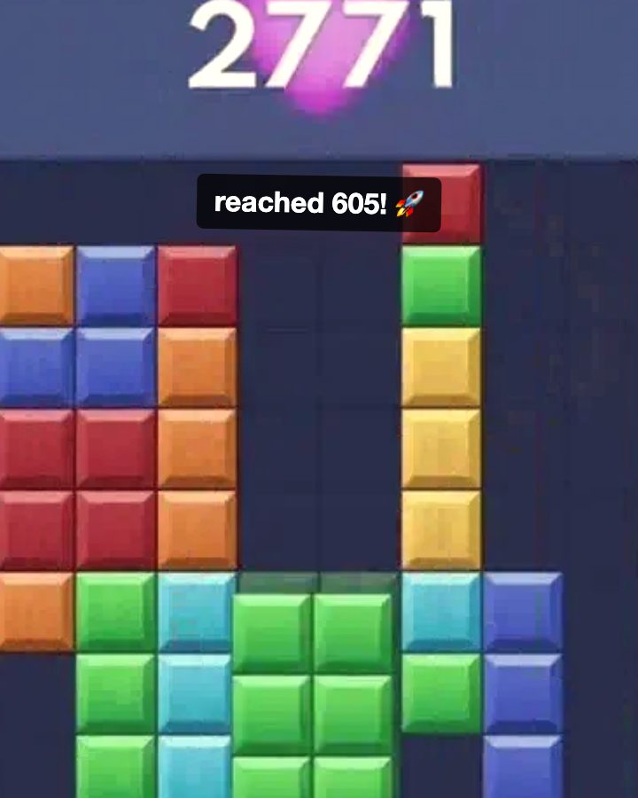 reached 605! 🚀