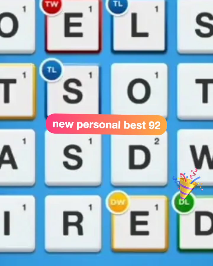 new personal best 92