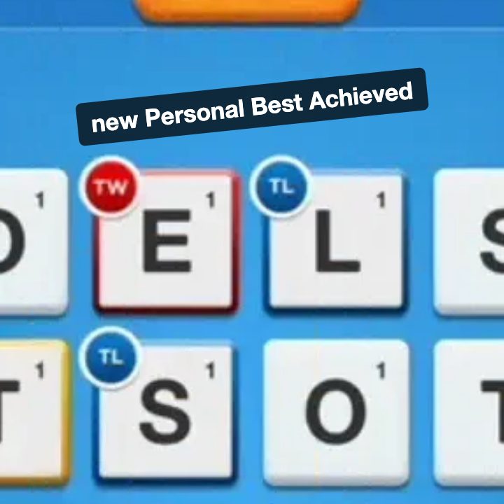 new Personal Best Achieved